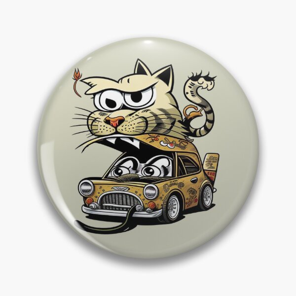 Item preview, lowbrow cat designed and sold by LP-agent.