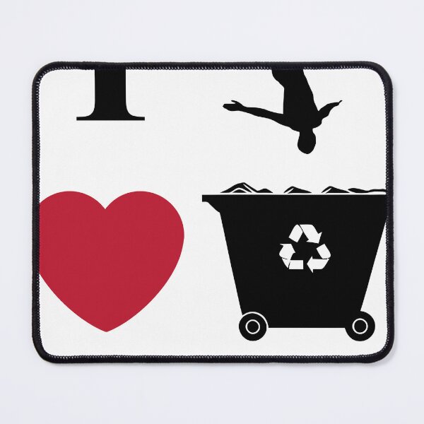 Item preview, I love dumpster diving / I heart dumpster diving / Dumpster diver life designed and sold by clon-dot-net.
