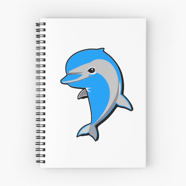 Item preview, The cute blue dolphin designed and sold by AD-Digital-Art.