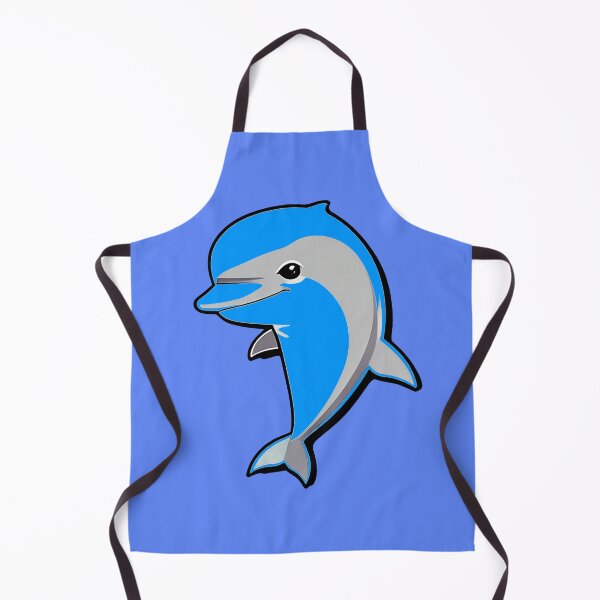 Item preview, The cute blue dolphin designed and sold by AD-Digital-Art.