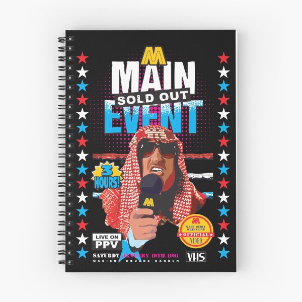 Item preview, Main Event VHS vintage style t-shirt designed and sold by GoDerSlimTees.