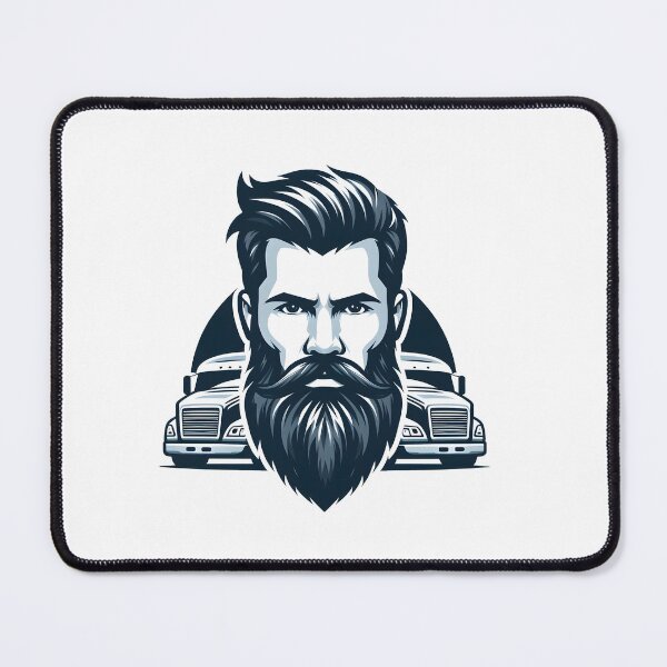 Item preview, Beard man for handsome and fashionable persons designed and sold by vectorillus.
