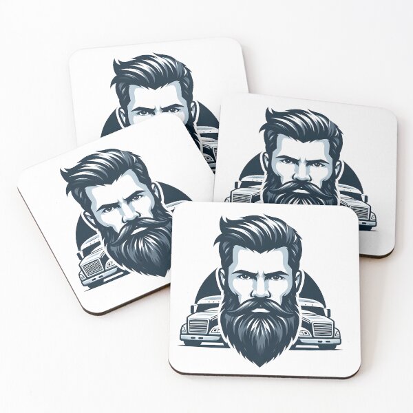 Item preview, Beard man for handsome and fashionable persons designed and sold by vectorillus.