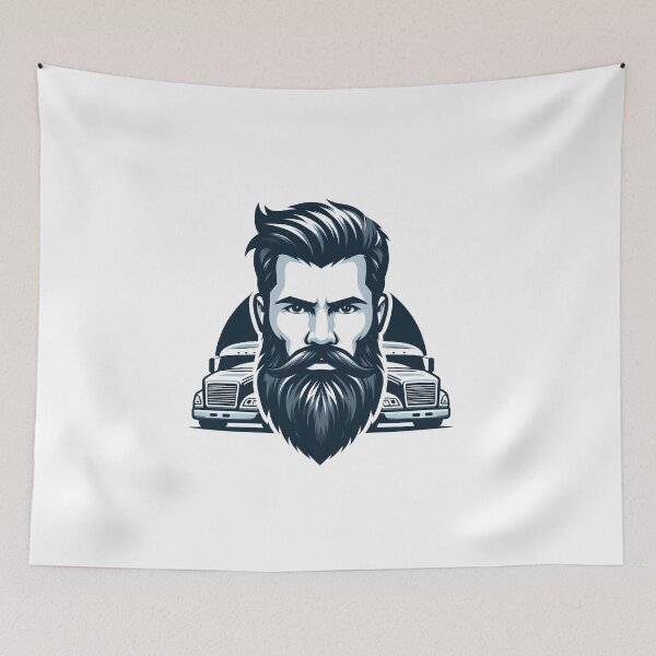 Item preview, Beard man for handsome and fashionable persons designed and sold by vectorillus.