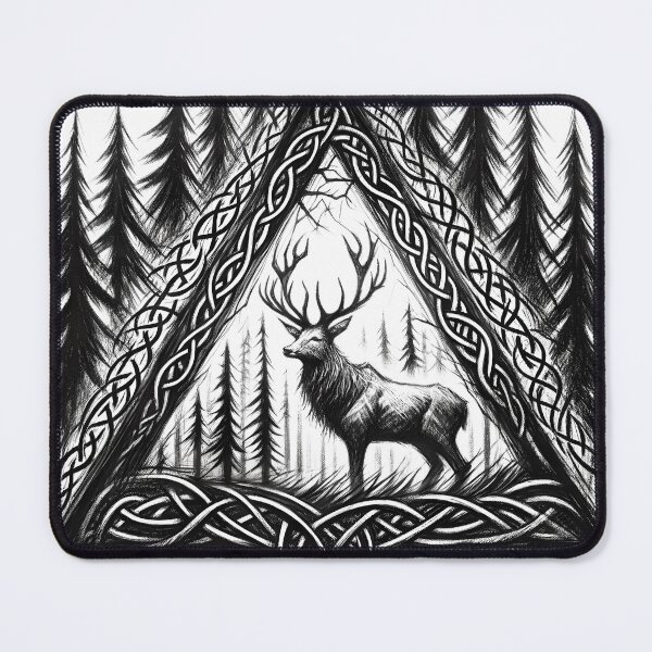 Item preview, Celtic Deer designed and sold by CelticSagas.