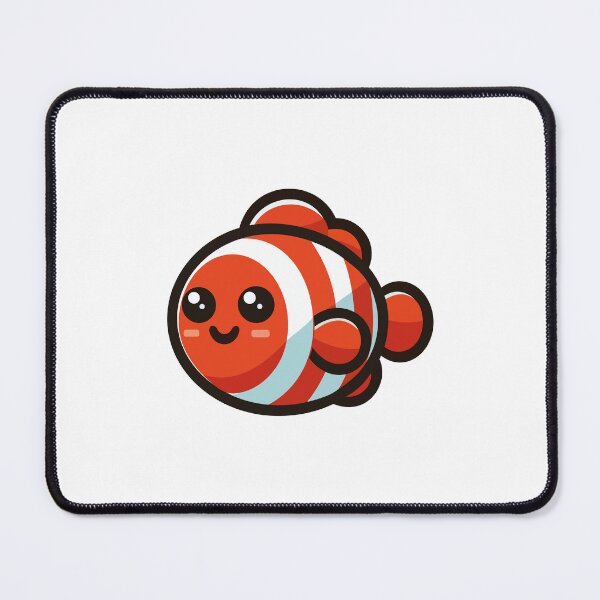 Item preview, Smiling Cartoon Clown Fish designed and sold by EirinDesign.