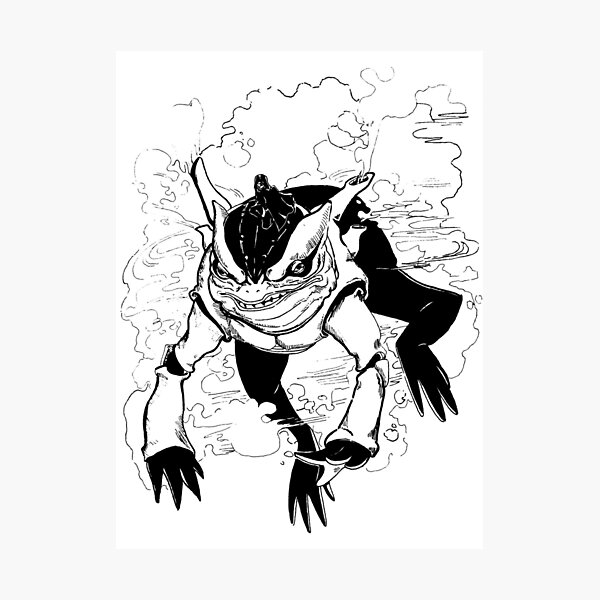 Naruto Toad Stickers for Sale | Redbubble