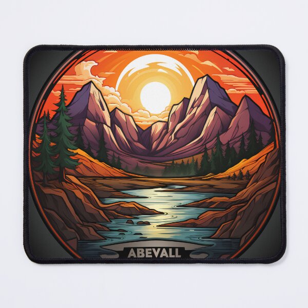Item preview, Scenic landscape sticker designed and sold by Welnic.
