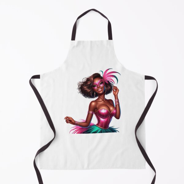 Item preview, Mardi Gras Carnival Afro Lady, Mardi Gras Black Woman, Afro American Girl, Mardi Gras Parade, Mardi Gras Party. designed and sold by gabrielakrall.