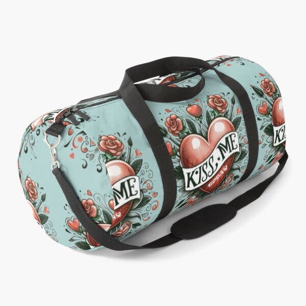 Item preview, Valentine's Day Kiss me today heart in flowers designed and sold by JaroDesign2023.