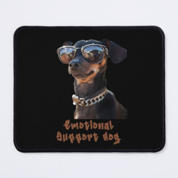 Item preview, Emotional Support Pinscher designed and sold by Yogimeister.