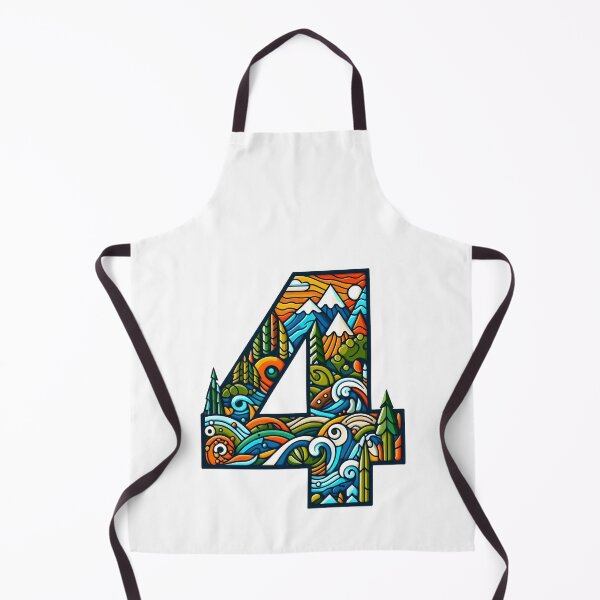 Item preview, Number Four Ever Wild Safari Jungle Colorful 4th Birthday Boy Girl designed and sold by clothesy7.