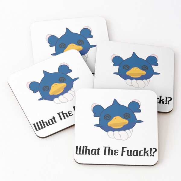 Item preview, PalWorld What The Fuack Black designed and sold by NoxDrakonArts.