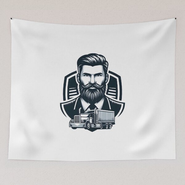 Item preview, Beard man for handsome and fashionable persons designed and sold by vectorillus.