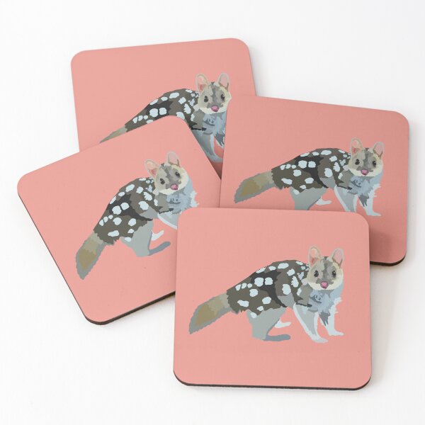 Item preview, N is for Northern Quoll,Northern Quoll – Spotted Australian Marsupial Wildlife Illustration designed and sold by PrettylittlepastelUk.