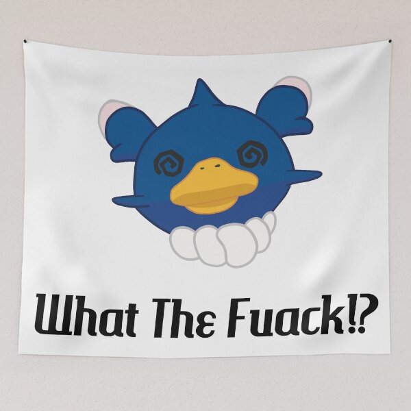 Item preview, PalWorld What The Fuack Black designed and sold by NoxDrakonArts.