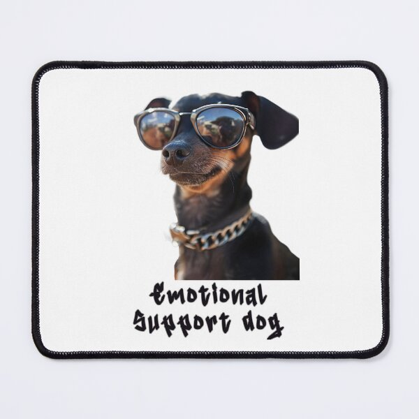 Item preview, Emotional Support Pinscher designed and sold by Yogimeister.