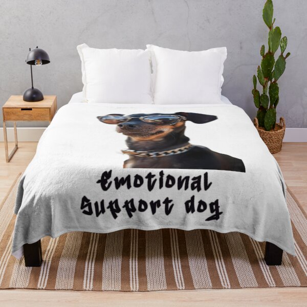 Item preview, Emotional Support Pinscher designed and sold by Yogimeister.