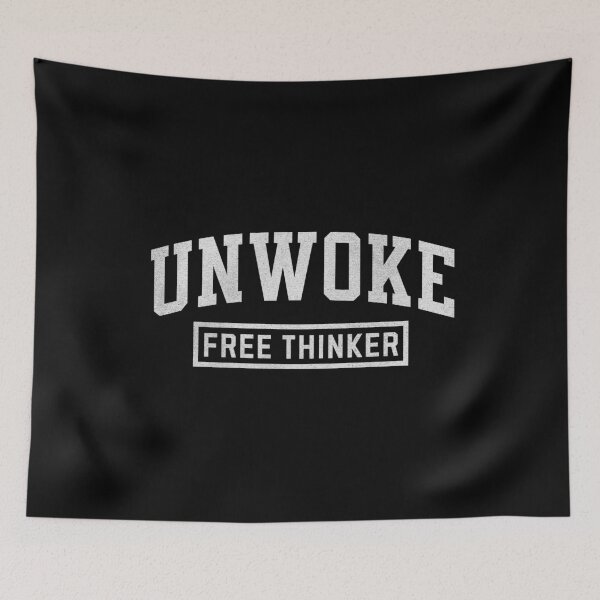 Item preview, Unwoke Awake but not Woke designed and sold by HosvPrint .s.