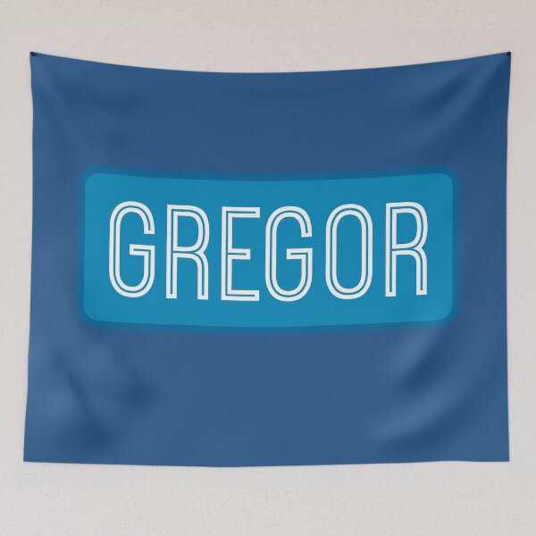 Item preview, Gregor Name designed and sold by Jeallan Designs.