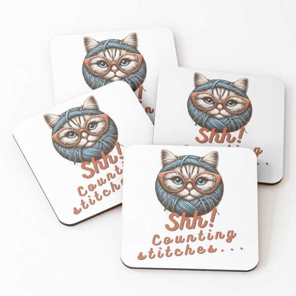 Item preview, Shh! Counting Stitches designed and sold by GOTEK.