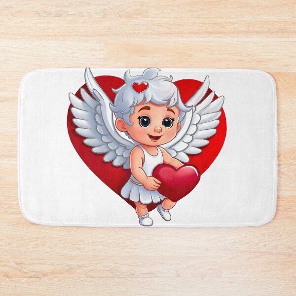 Item preview, Cute Cupid with Heart designed and sold by MarisoArt.