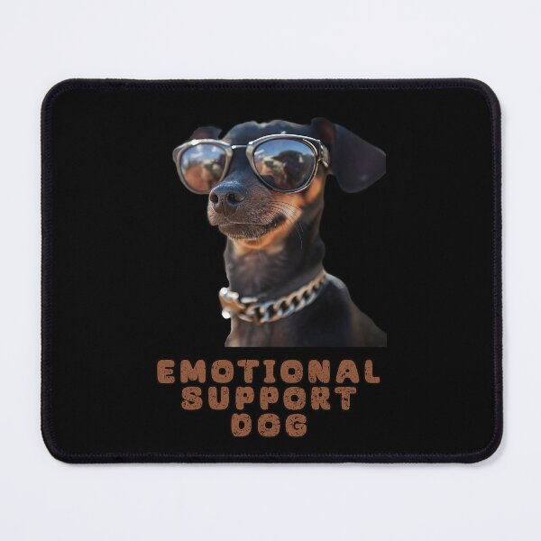 Item preview, Emotional Support Pinscher designed and sold by Yogimeister.