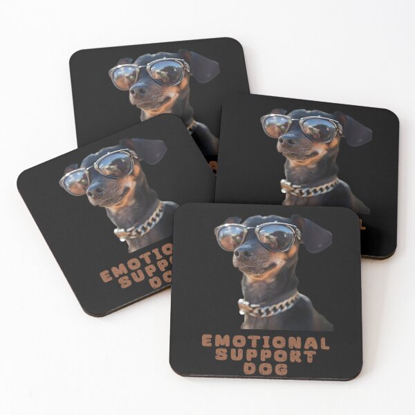 Item preview, Emotional Support Pinscher designed and sold by Yogimeister.
