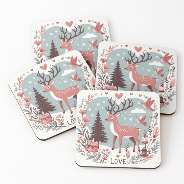 Item preview, cute deer designed and sold by Greydate.