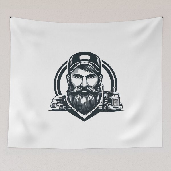 Item preview, Beard man for handsome and fashionable persons designed and sold by vectorillus.