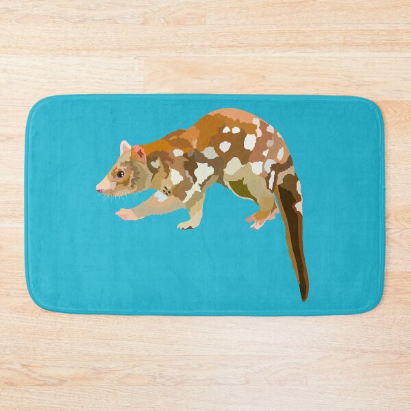 Item preview, T is for Tiger Quoll, Tiger Quoll Illustration – Spotted Australian Marsupial Carnivore Artwork designed and sold by PrettylittlepastelUk.