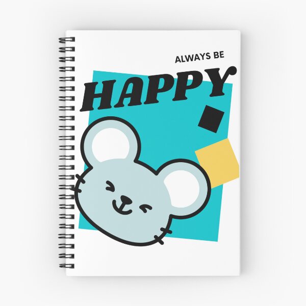 Item preview, Always be happy cute mouse face designed and sold by Culmika.