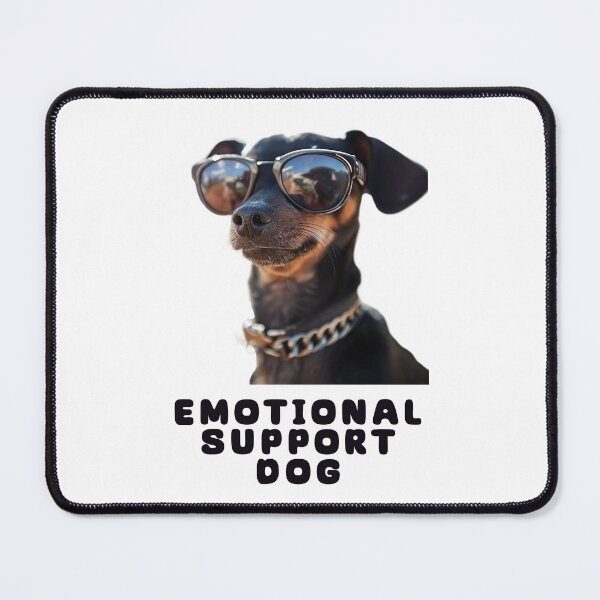 Item preview, Emotional Support Pinscher designed and sold by Yogimeister.