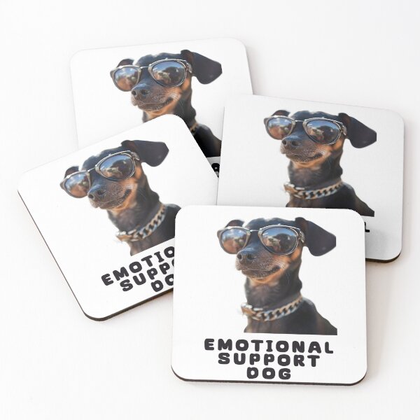 Item preview, Emotional Support Pinscher designed and sold by Yogimeister.