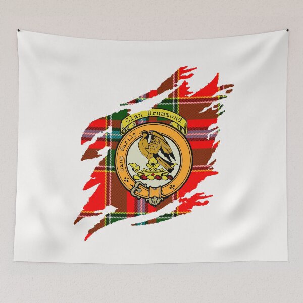 Item preview, Drummond Crest Scottish Surname Tartan designed and sold by BagTown Clans.