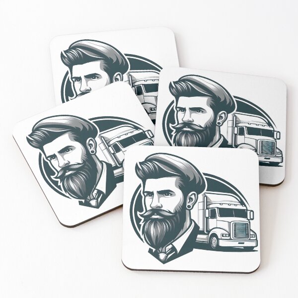 Item preview, Beard man for handsome and fashionable persons designed and sold by vectorillus.