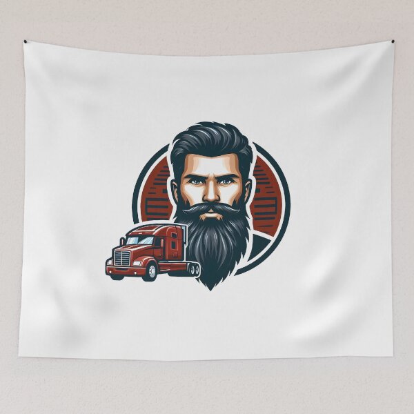 Item preview, Beard man for handsome and fashionable persons designed and sold by vectorillus.