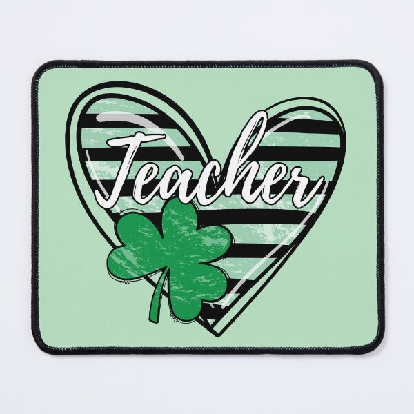 Item preview, St. Patrick's Day Shamrock Teacher Heart  designed and sold by SunfullyYours.