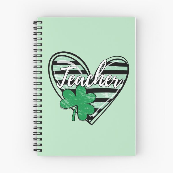 Item preview, St. Patrick's Day Shamrock Teacher Heart  designed and sold by SunfullyYours.