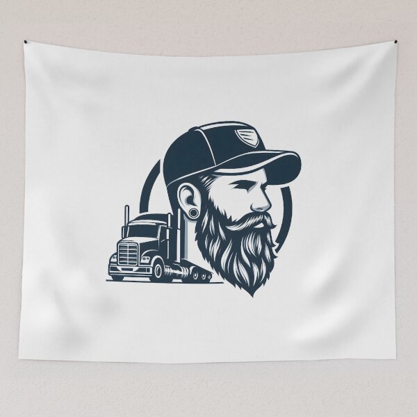 Item preview, Beard man for handsome and fashionable persons designed and sold by vectorillus.