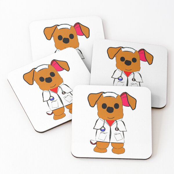 Item preview, Dog wearing a doctor suit designed and sold by michplante60.