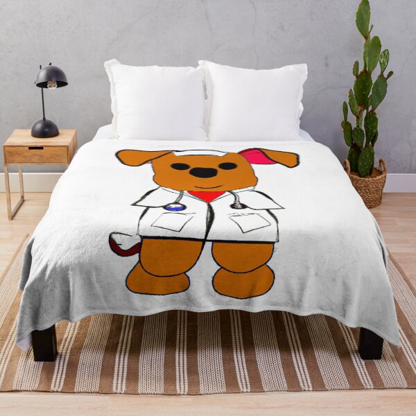 Item preview, Dog wearing a doctor suit designed and sold by michplante60.