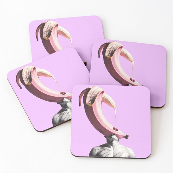 Item preview, Gay Surreal Marble Muse - Banana Peel Thoughts Art designed and sold by PEACHFULLY.