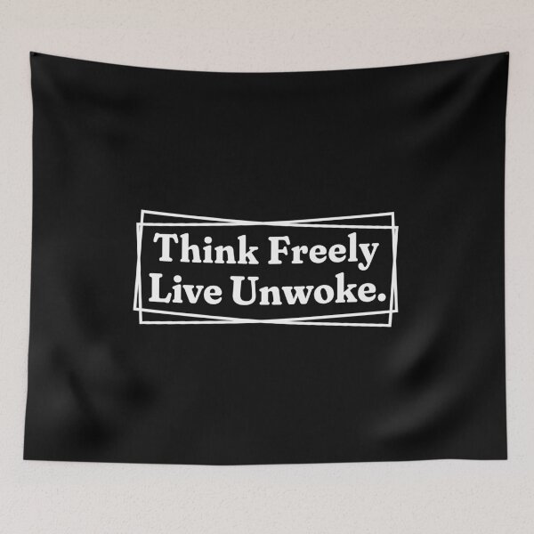 Item preview, Unwoke Awake but not Woke designed and sold by HosvPrint .s.