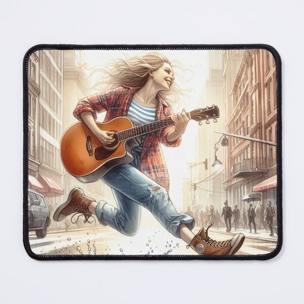 Item preview, Girl with Guitar designed and sold by BD-LLC.