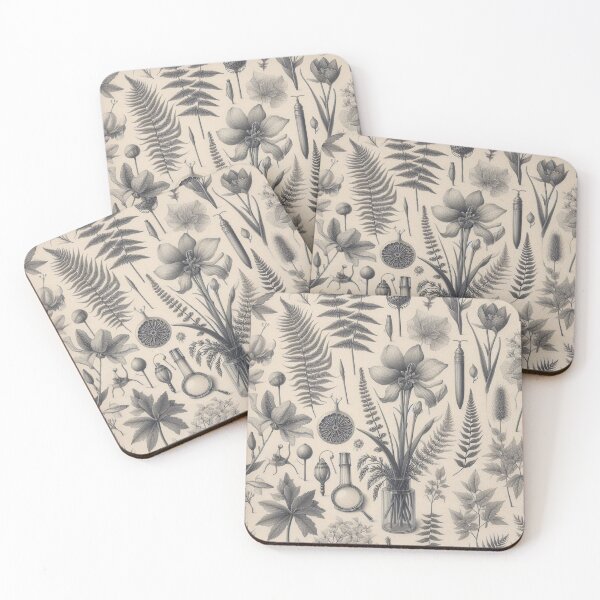 Item preview, Vintage Floral sketches designed and sold by Dominika Farkašová.