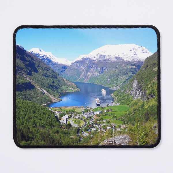 Item preview, Geiranger in Norway designed and sold by ChicVoyagePics.