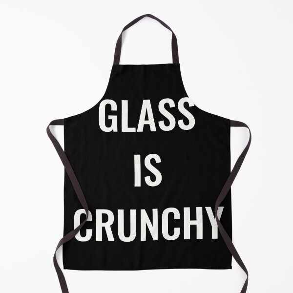 Item preview, Glass is crunchy, eat glass designed and sold by Merchattack.