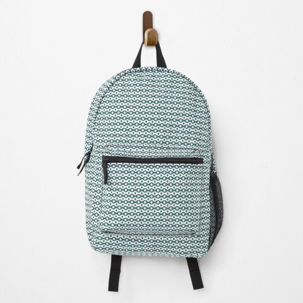 Item preview, White & Green Circle Waves Infinite Endless Continuous Pattern designed and sold by Alchemy-A-La-G.