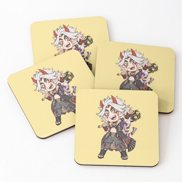 Item preview, Arataki Itto Genshin Impact Chibi designed and sold by ACenturyMage.